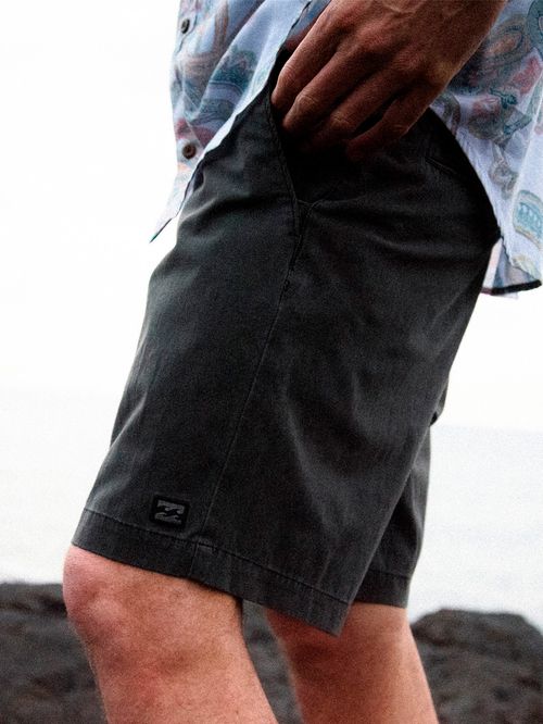 Short Hombre Crossfire Wave Washe Negro Billabong