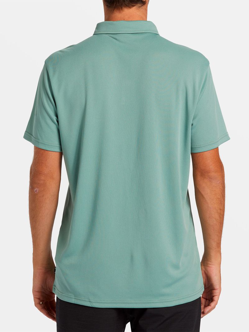 Polera Hombre Polo Offshore Verde Billabong