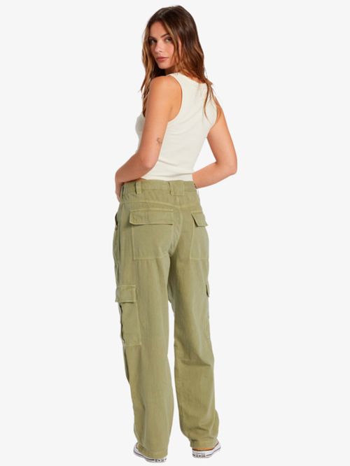 Pantalón Cargo Mujer Walk Along Verde Billabong
