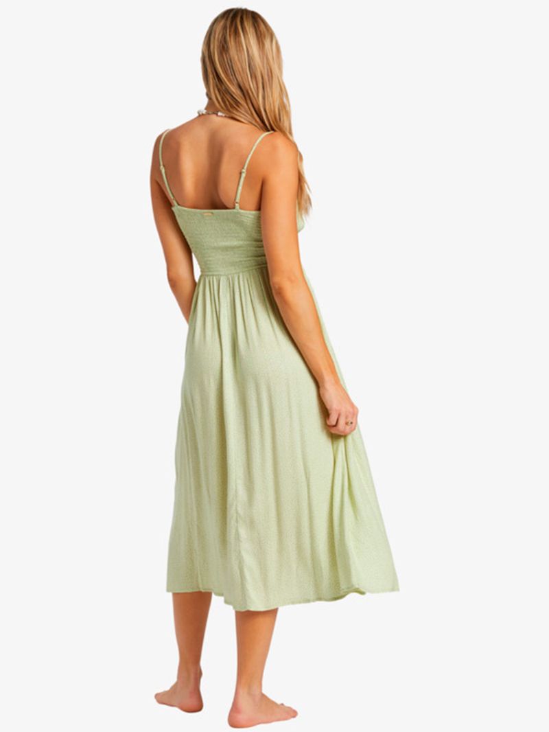 Vestido-Mujer-Texas-Beach-Midi-Verde-Billabong