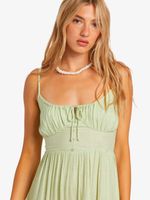 Vestido-Mujer-Texas-Beach-Midi-Verde-Billabong