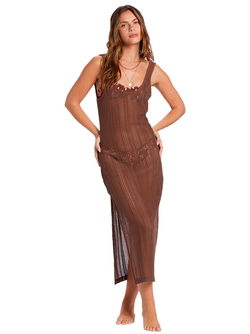 Vestido-Mujer-Lunar-Days-Midi-Cafe-Billabong