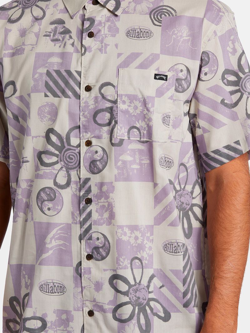 Camisa-Manga-Corta-Hombre-Double-Vision-Purple-Flowers-Billabong