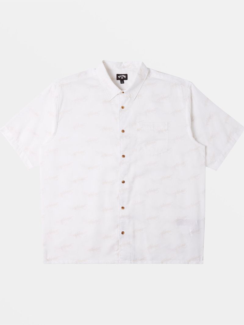 Camisa-Manga-Corta-Hombre-Script-Print-Blanca-Billabong