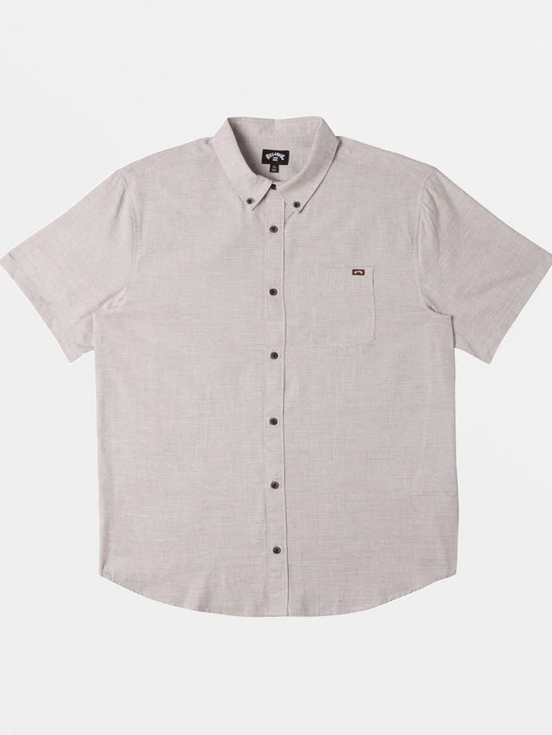 Camisa-Manga-Corta-Hombre-All-Day-Gris-Billabong