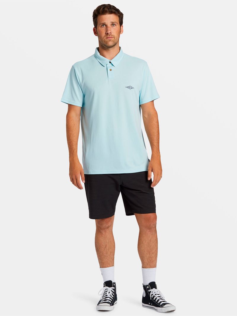 Polera-Hombre-Polo-Offshore-Celeste-Billabong