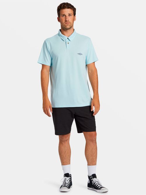 Polera Hombre Polo Offshore Celeste Billabong