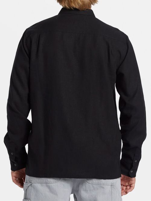 Camisa Manga Larga Hombre Ricardo Negra Billabong