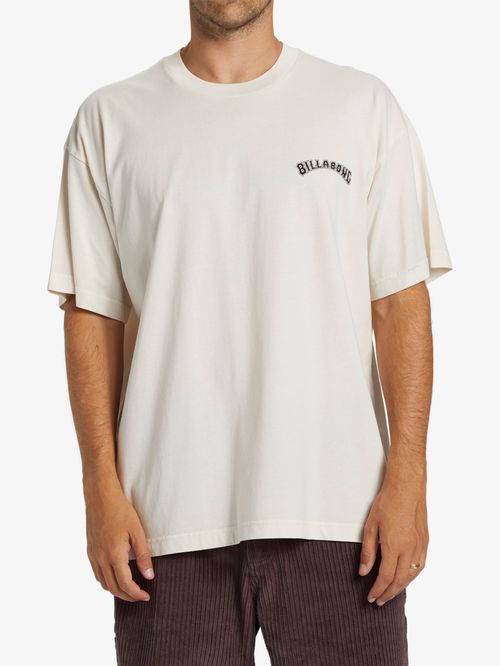 Polera Hombre Arch Wave Blanca Billabong