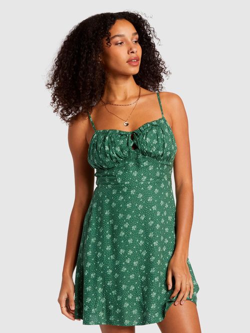 Vestido Mujer Island Calling Verde Billabong