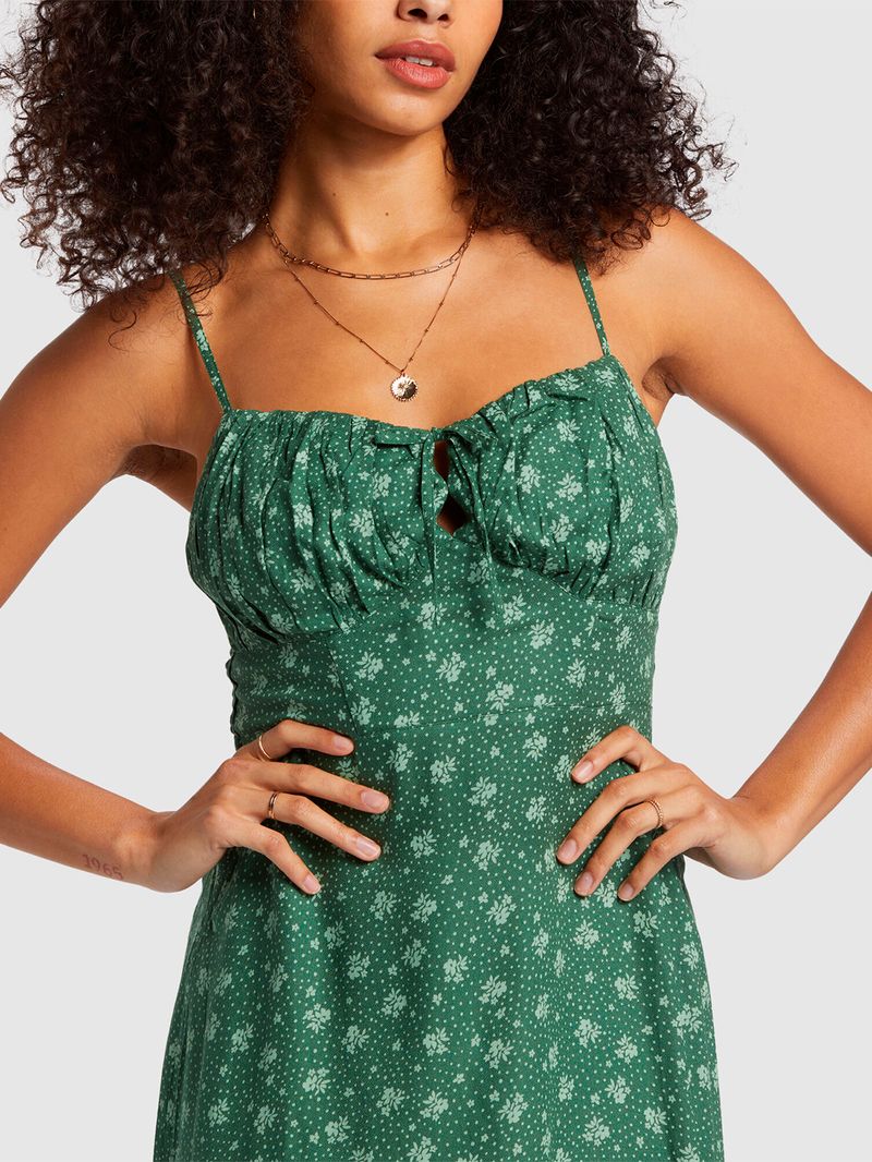 Vestido-Mujer-Island-Calling-Verde-Billabong
