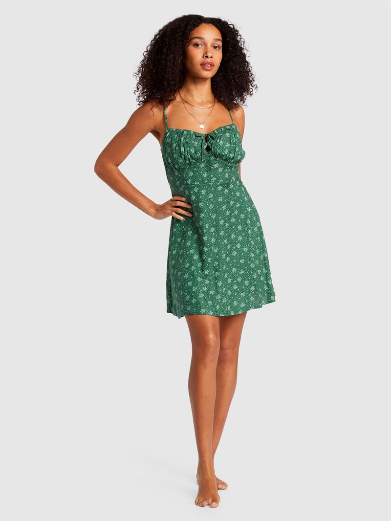 Vestido-Mujer-Island-Calling-Verde-Billabong