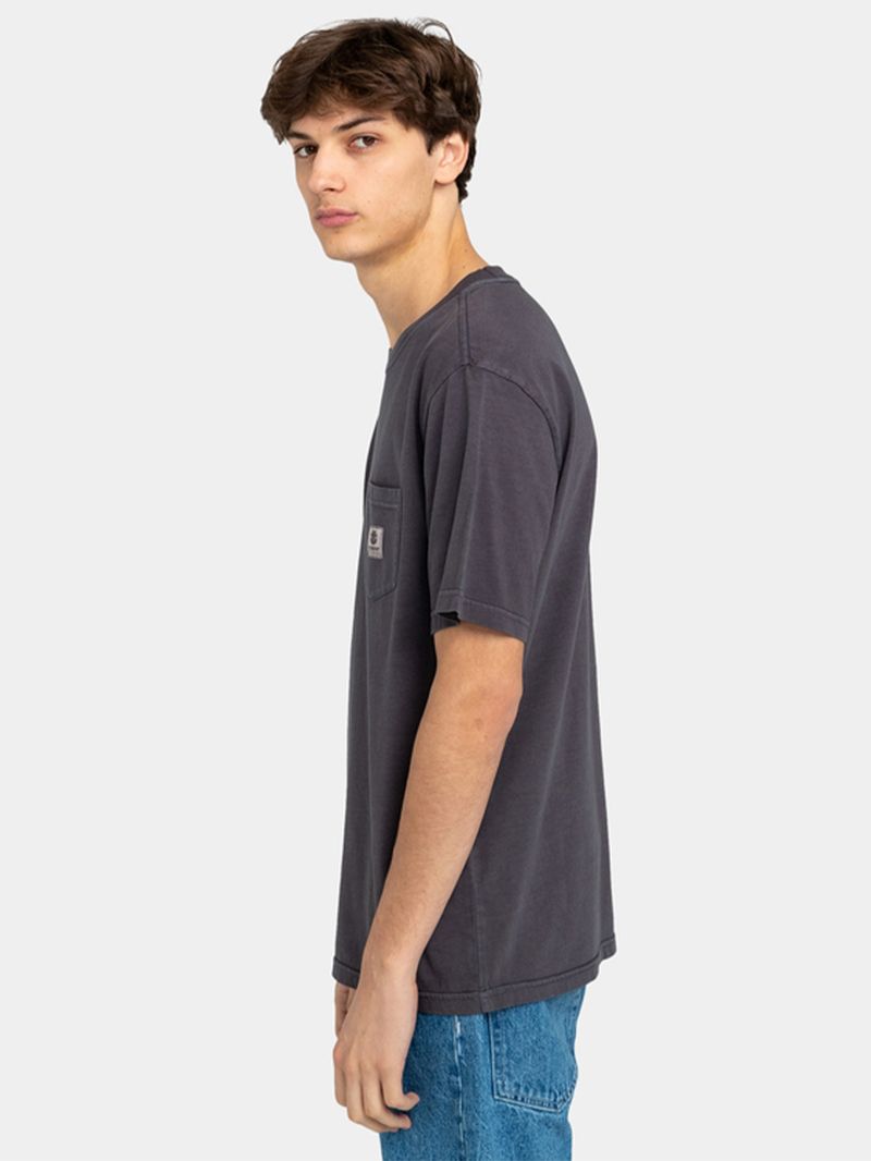 Polera-Manga-Corta-Hombre-Basic-Pocket-Negra-Element
