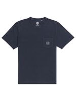 Polera-Manga-Corta-Hombre-Basic-Pocket-Azul-Element