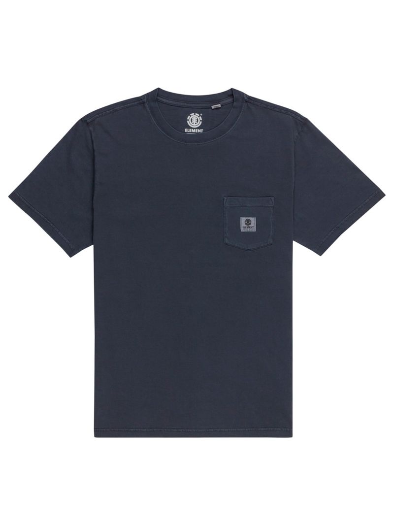 Polera-Manga-Corta-Hombre-Basic-Pocket-Azul-Element