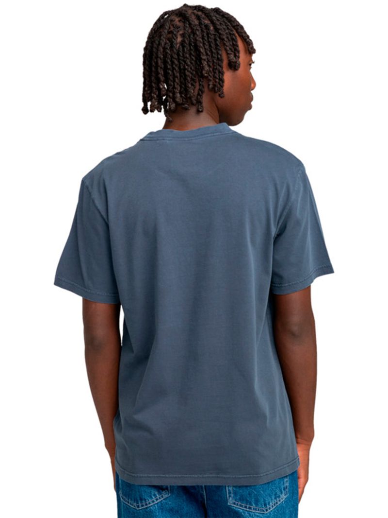 Polera-Manga-Corta-Hombre-Basic-Pocket-Azul-Element