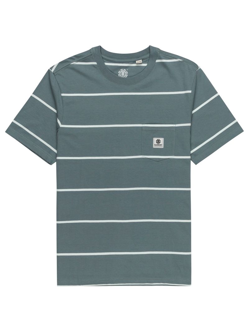 Polera-Manga-Corta-Hombre-Basic-Pocket-Stripes-Celeste-Element