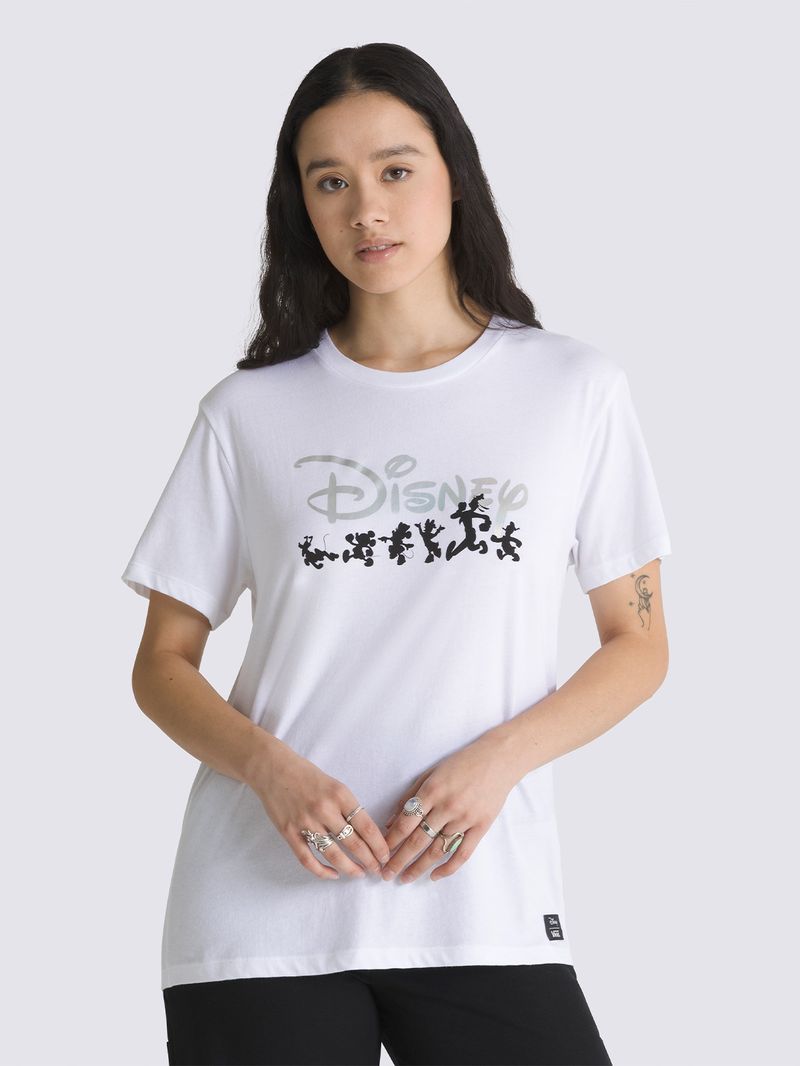 Polera-Manga-Corta-Mujer--Club-100-Bff-Blanco-Vans
