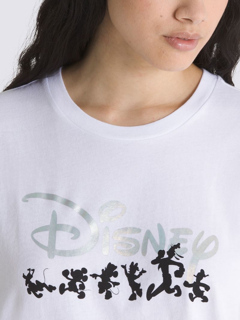 Polera-Manga-Corta-Mujer--Club-100-Bff-Blanco-Vans