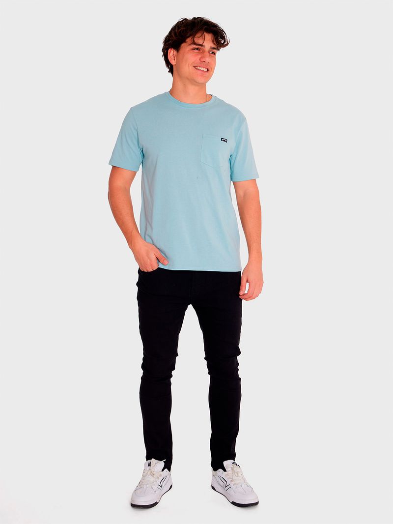 Polera-Hombre-Essential-Pocket-Celeste-Billabong