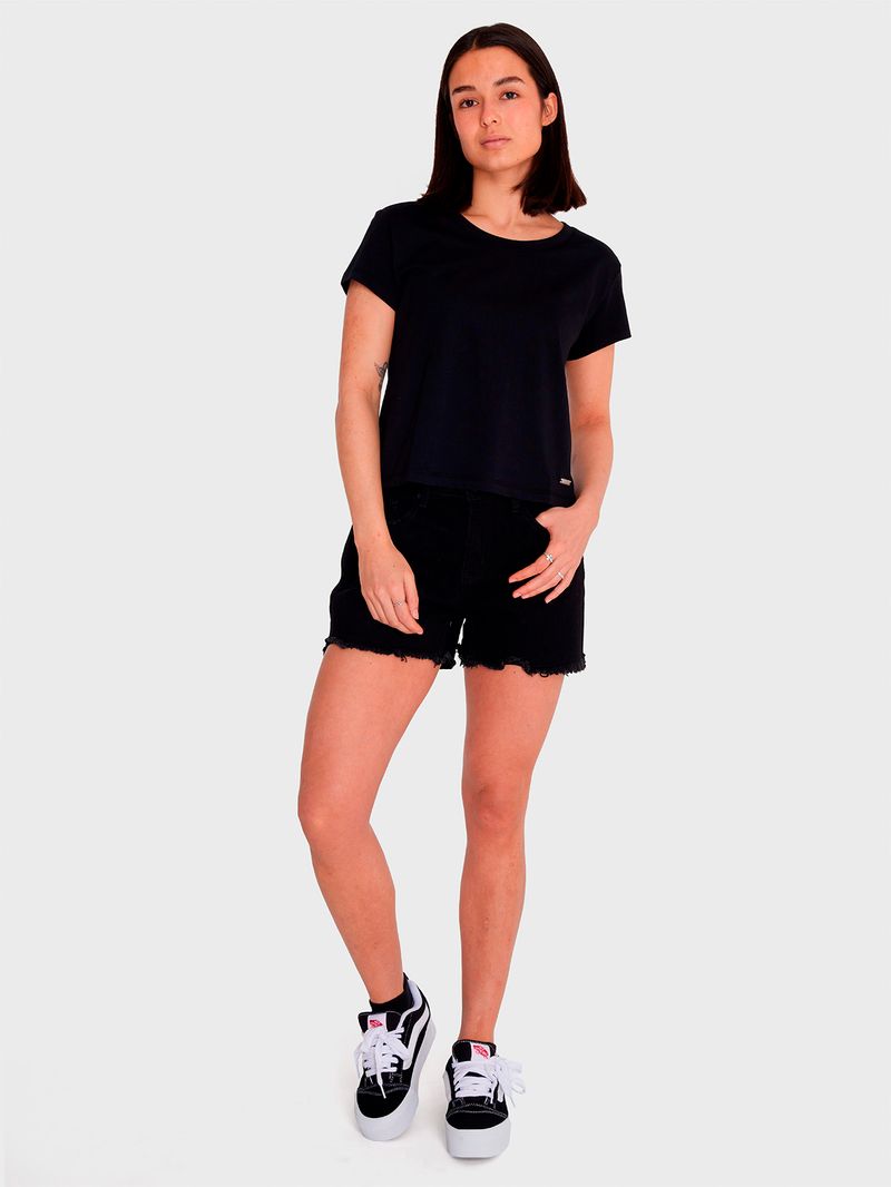 Short-Mujer-Summer-Vibes-Negro-Billabong