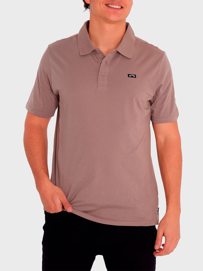 Polera-Corta-Hombre-Classic-Cafe-Billabong