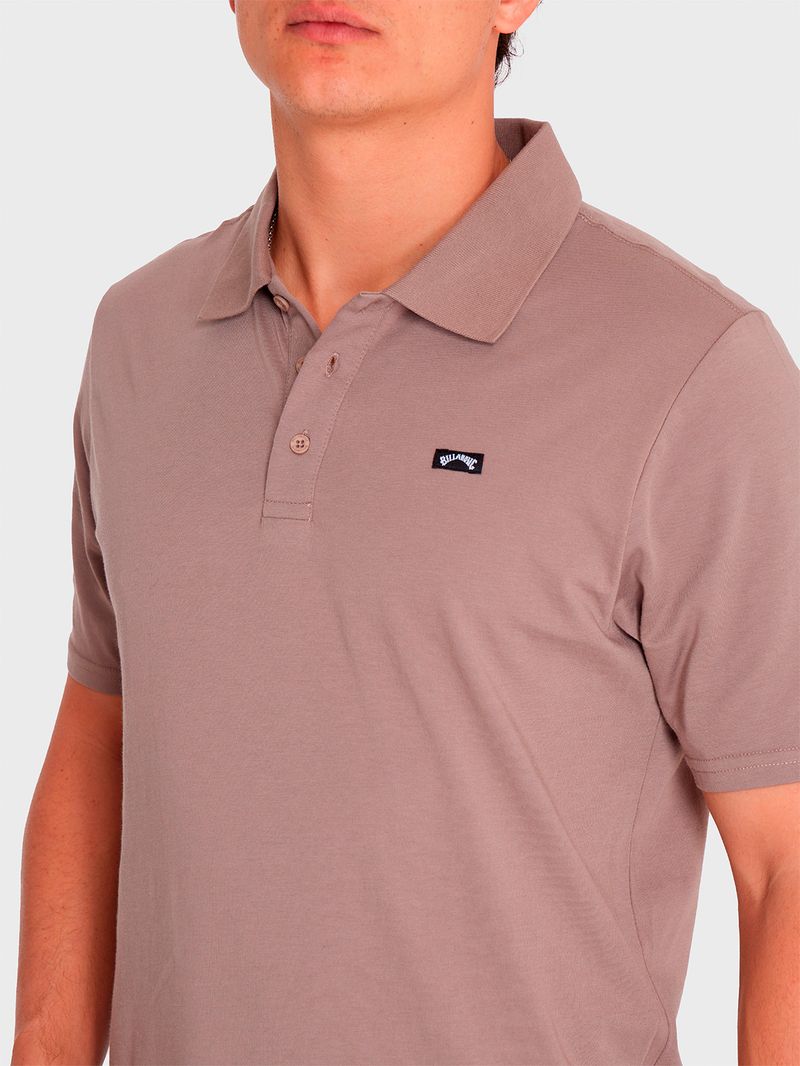 Polera-Corta-Hombre-Classic-Cafe-Billabong