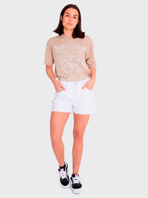 Short Mujer Summer Vibes Blanco Billabong