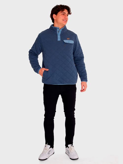 Polar Hombre Wave Check Azul Billabong