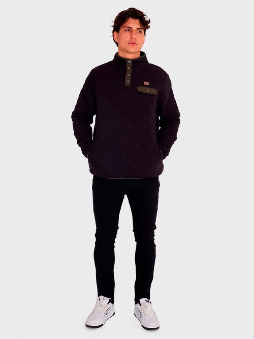 Polar Hombre Wave Check Negro billabong