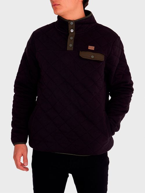 Polar Hombre Wave Check Negro billabong