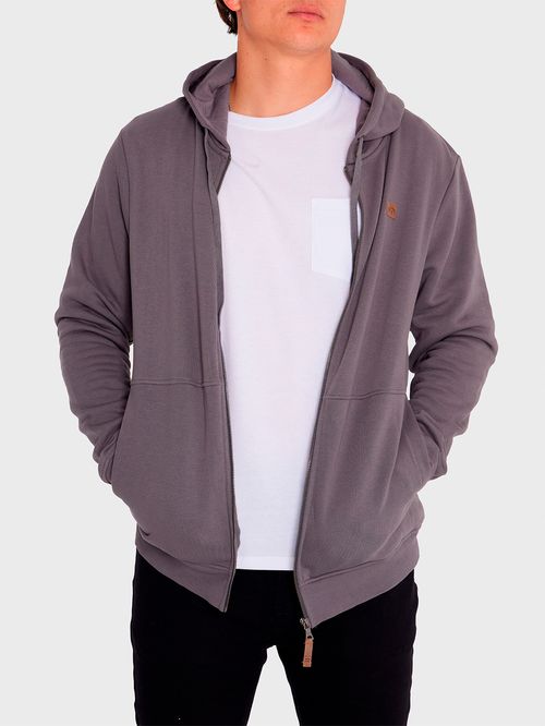 Poleron Hombre Essential Full Zip Gris Billabong