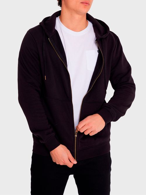 Polerón Hombre Essential Full Zip Negro Billabong