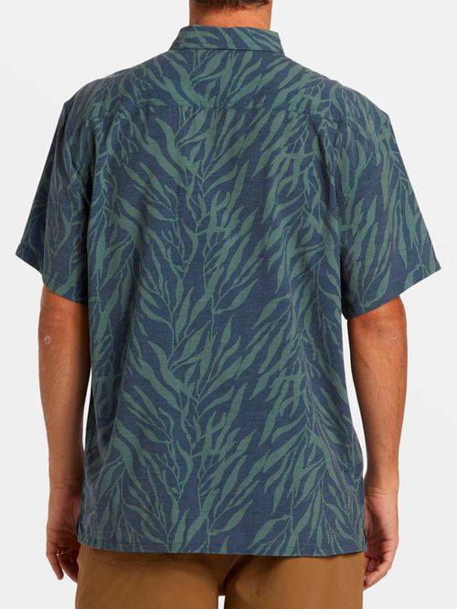 Camisa Manga Corta Hombre Surftrek Azul Billabong