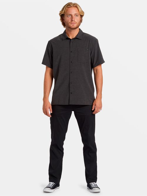 Camisa Manga Corta Hombre Surftrek Negra Billabong