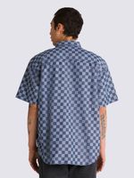 Camisa-Manga-Corta-Hombre-Wade-Checkerboard-Ss-Azul-Vans
