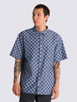 Camisa-Manga-Corta-Hombre-Wade-Checkerboard-Ss-Azul-Vans