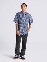 Camisa-Manga-Corta-Hombre-Wade-Checkerboard-Ss-Azul-Vans