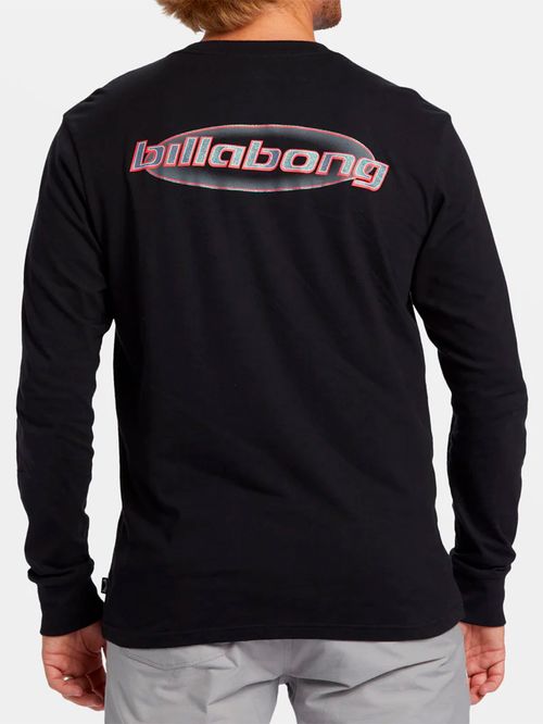 POLERA HOMBRE WALLED NEGRA BILLABONG