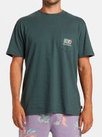 Polera Hombre Troppo Verde Billabong