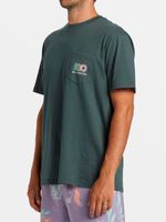 Polera Hombre Troppo Verde Billabong