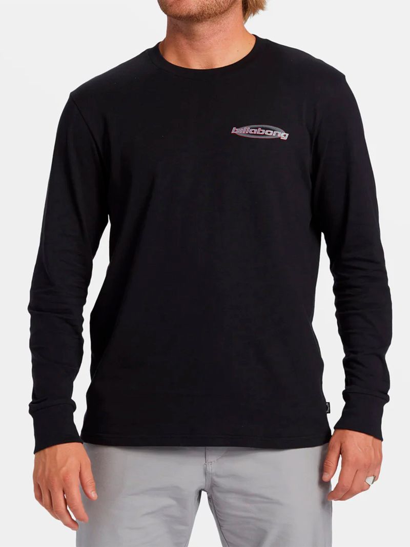Polera-Hombre-Walled-Negra-Billabong