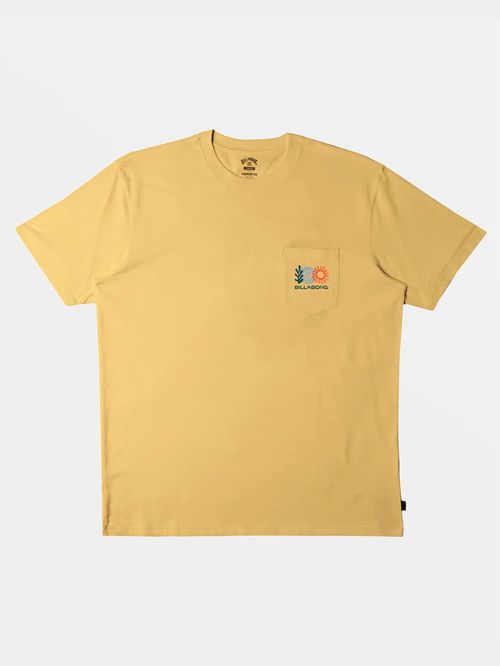 POLERA HOMBRE TROPPO AMARILLA BILLABONG