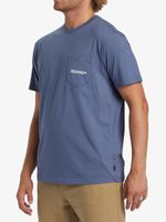 Polera-Hombre-Funghi-pocket-Azul-Billabong