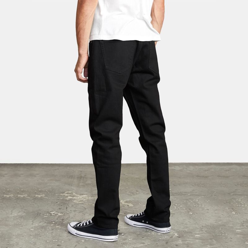 Jeans-Hombre-Daggers-denim-Negro-RVCA