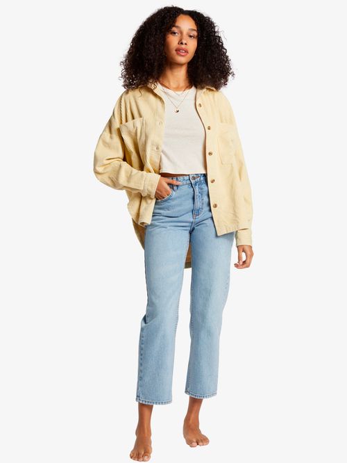 Blusa Manga Larga Mujer Stoked On You Amarilla Billabong