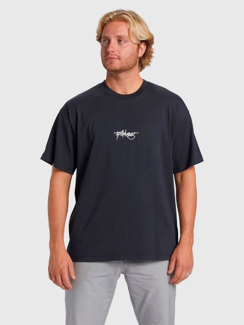 Polera Manga Corta Hombre Identity Café Billabong