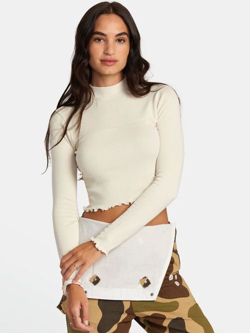 POLERA MUJER SAVED LONG SLEEVE CRFEAMO RVCA
