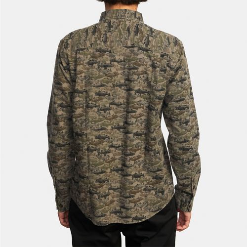 Camisa M/L Hombre Horton Fish
