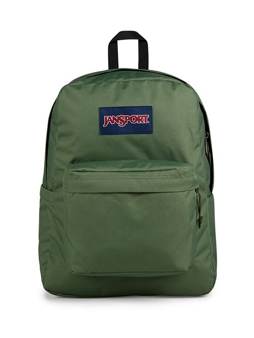 Mochila Superbreak Plus Verde Jansport
